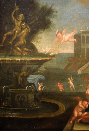 The Toilet of Venus -  Bolognese school of the 17th century - Louis XIV